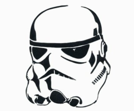 Star Wars Stickers Storm Trooper