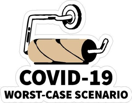 Stop COVID-19 Stickers 16