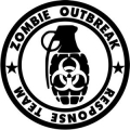 zombie outbreak response team grenade decal