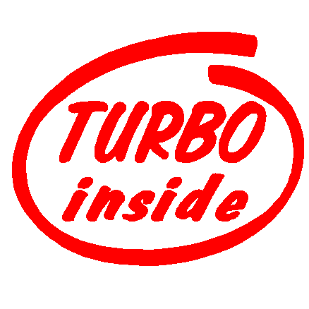Turbo inside decal