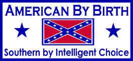 american by birth southern by intelligent choice sticker