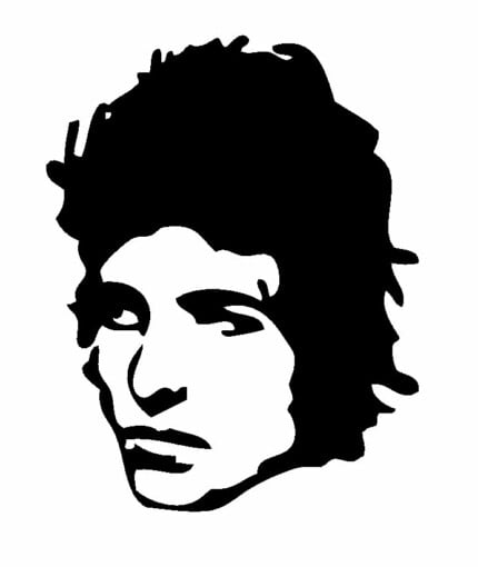 Bob Dylan Decal