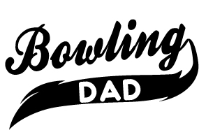 Bowling Dad Sport Spirit Decal