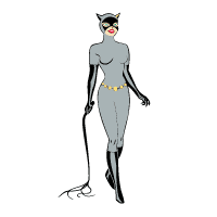 Catwoman Sticker Color