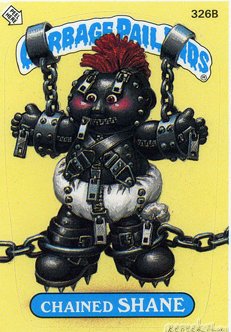 Chained SHANE Funny Sticker Name Decal