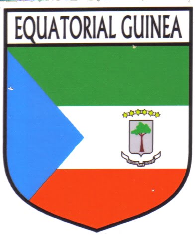 Equatorial Guinea Flag Crest Decal Sticker