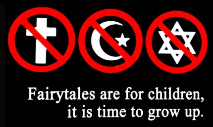 Fairytales are for children its time to grow up sticker