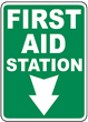 First Aid Safety Signs and Decals 06