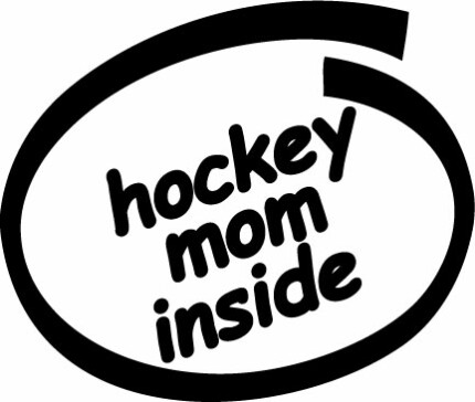Hockey Mom Inside Decal