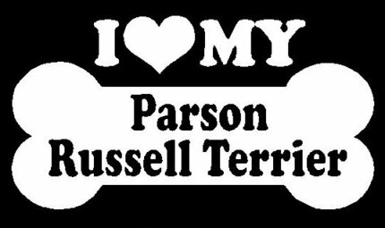 I Love My Parson Russell Terrier