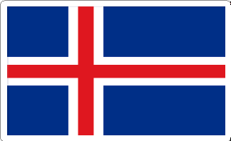 Iceland Flag Decal