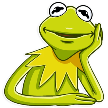 kermit the FROG muppet show_sticker 6