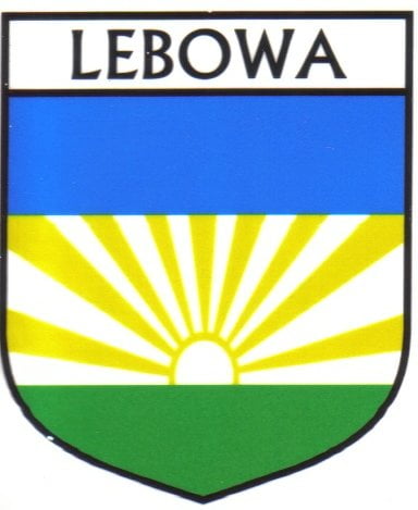Lebowa Flag Crest Decal Sticker