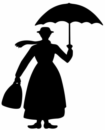 mary poppins decal