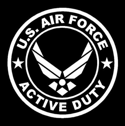 MILITARY ACTIVE DUTY DIECUT air force