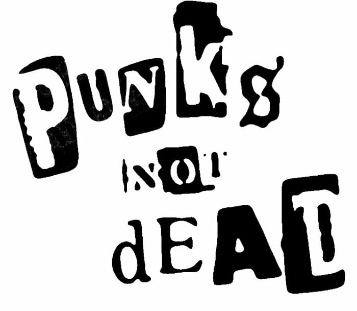 Punks Not Dead Band Vinyl Decal Sticker