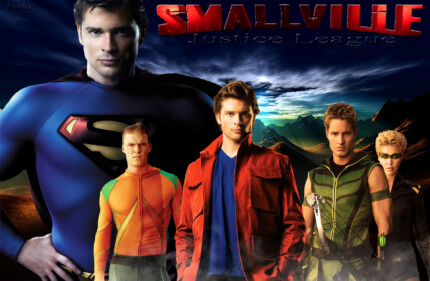 Smallville Wallpaper Justice League Smallville Sticker
