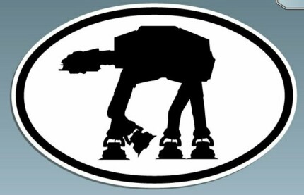 star wars oval decal