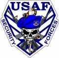 USAF Security Forces Logo Sticker