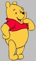 winnie the pooh standing sticker 4