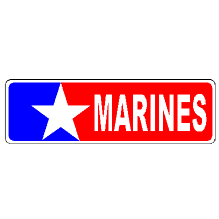 Marines vinyl decal