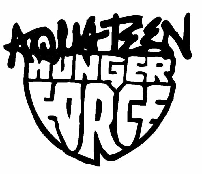 Aqua Team Hunger Force Band Vinyl Decal Sticker