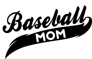 Baseball Mom 2 Sport Spirit Decal