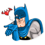 batman comic book_sticker 4