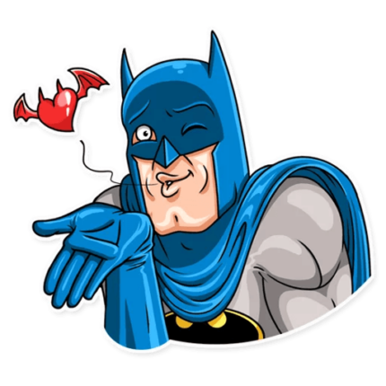 batman comic book_sticker 4