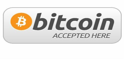 Bitcoin-accepted here sticker PAIR