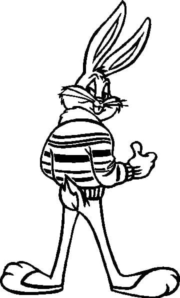 Bugs Bunny Decal Jacket