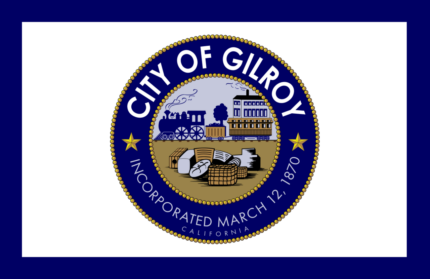 California Gilroy City Flag Decal