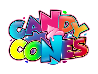 candy cones sticker 2