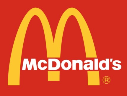 McDonalds-Logo FAST FOOD STICKER