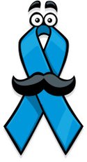 PROSTRATE CANCER RIBBON STICKERS 4