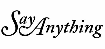 Say Anything Band Vinyl Decal Sticker