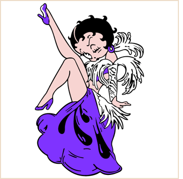 Betty Boop Decal4