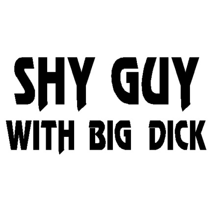 Shy guy decal