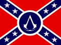 Assassins Creed Confederate Army Flag Sticker
