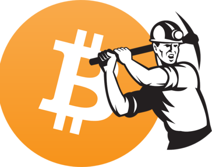 Bitcoin-Mining sticker