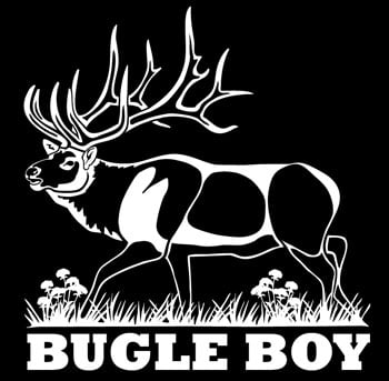 Bugle Boy Stag Decal