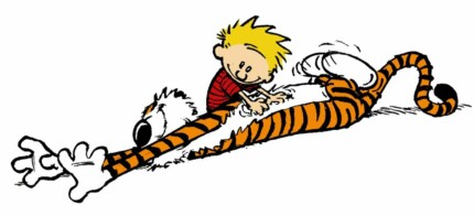 Calvin and Hobbes Color Diecut Decal 5