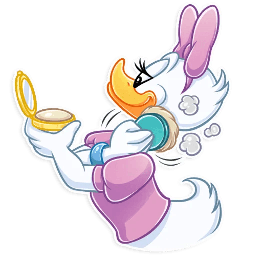 donald duck daisy duck disney cartoon sticker 16