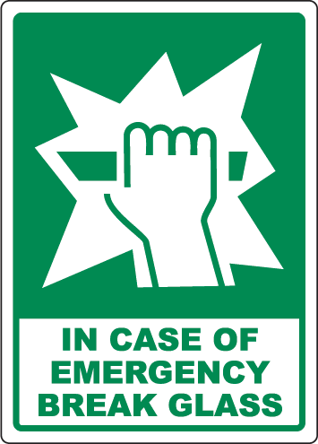 Emergency Signs and Decals 12