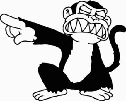 Family Guy Sticker Evil Monkey 2