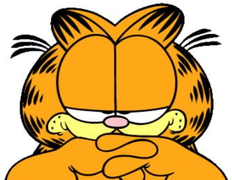 Garfield Color Sticker - 3