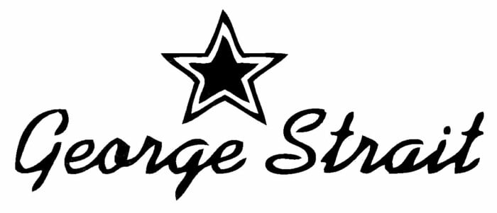 George Straight Band Vinyl Decal Sticker