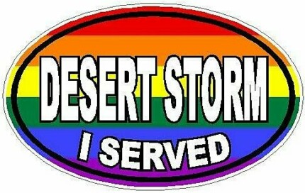 I Served Desert Storm FILLS Flag Pride