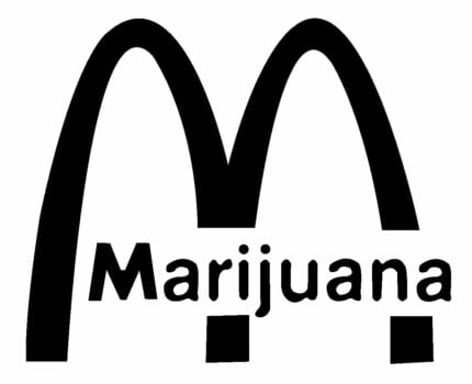 Marijuana Decal