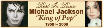 Michael Jackson Memory Sticker I